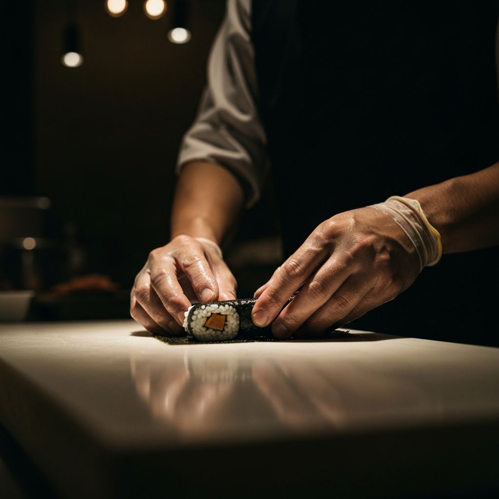 Приготовление роллов